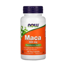 laMaca, 500 mg, 100 capsules végétariennes, Now Foods