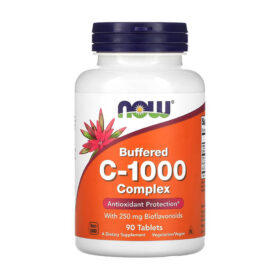 Vitamine C Complexe 1000 mg - 90 comprimés , NOW Foods