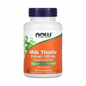 NOW Foods, Extrait de chardon-Marie, 150 mg, 120 capsules végétariennes