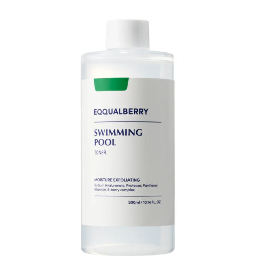 Toner Visage Hypoallergénique aux Baies et Enzymes Naturelles (300 ml), EQQUALBERRY
