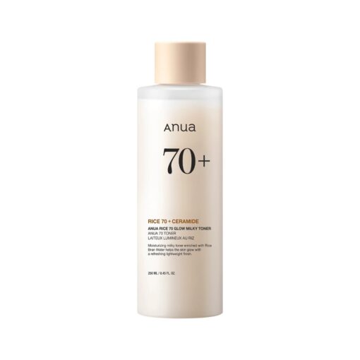 Anua - Rice 70 Glow Milky Toner - Tonique lacté éclat