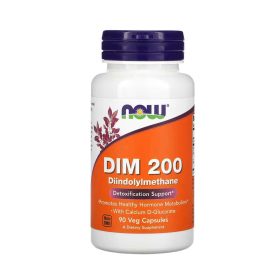 NOW Foods DIM 200 – 90 Capsules Végétales