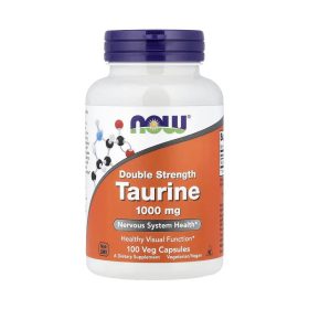 NOW Foods Taurine 1000 mg – 100 Capsules Végétales