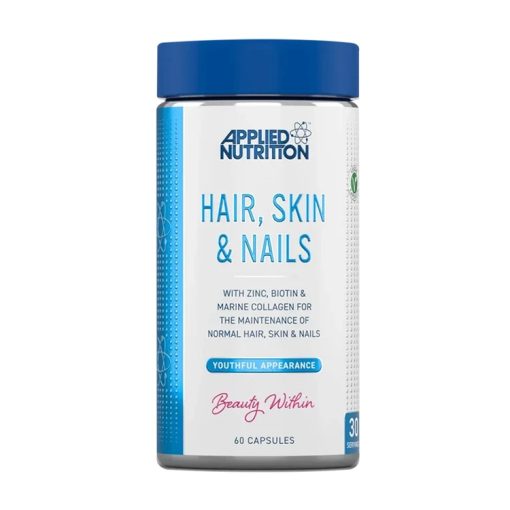 Applied Nutrition, Cheveux Peau et Ongles, 60 capsules