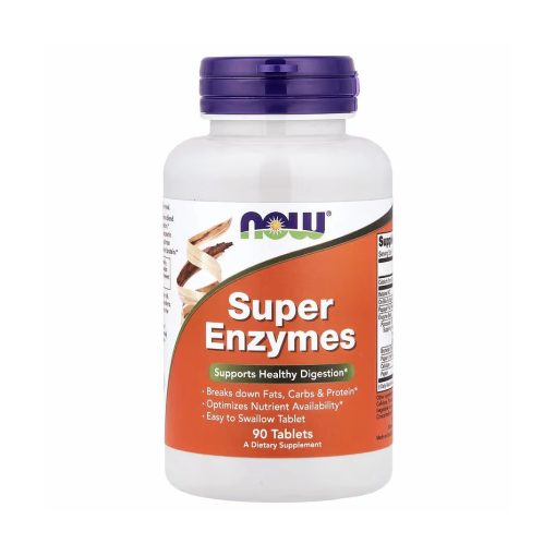 NOW Foods Super Enzymes – 90 comprimés