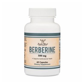 Berbérine 500 mg 60 VEG Caps Complément Naturel pour Métabolisme,  Double Wood