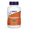 NOW Foods Glutathion 500 mg avec Chardon-Marie et Acide alpha-lipoïque – 60 capsules végétales